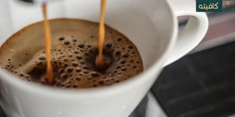 قهوه خانگی با شیر